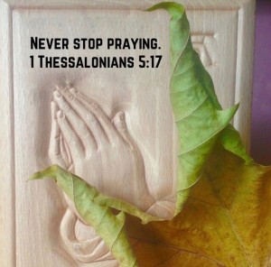 1. Thessalonians 5, 17